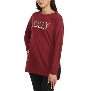 3/25$ (Mix)Ellen Tracy Red Crew & Scoop Necks Sweater